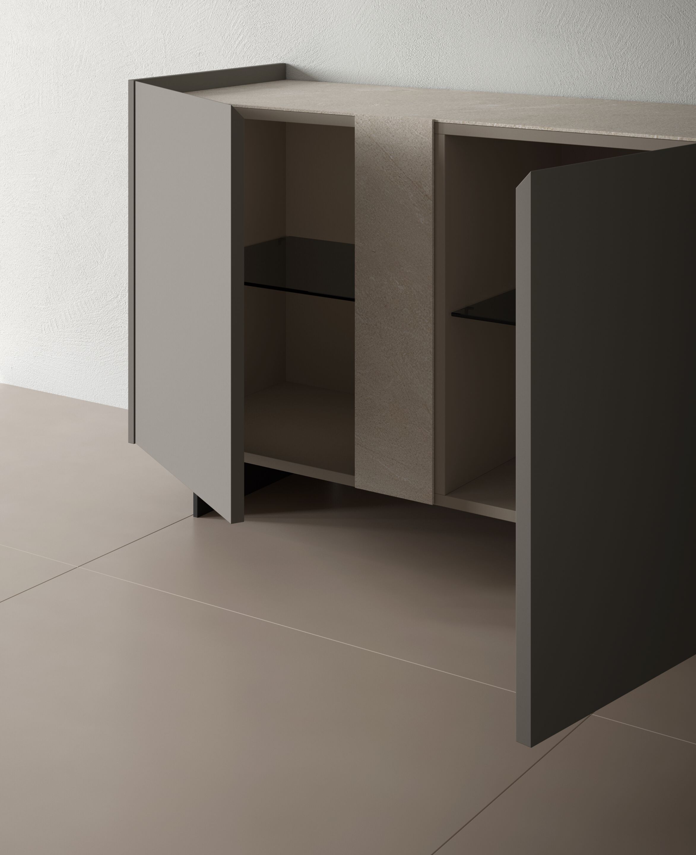 Деревянный шкаф с распашными дверями Dall'Agnese DA45 ARCH-00040016 - Вид №1