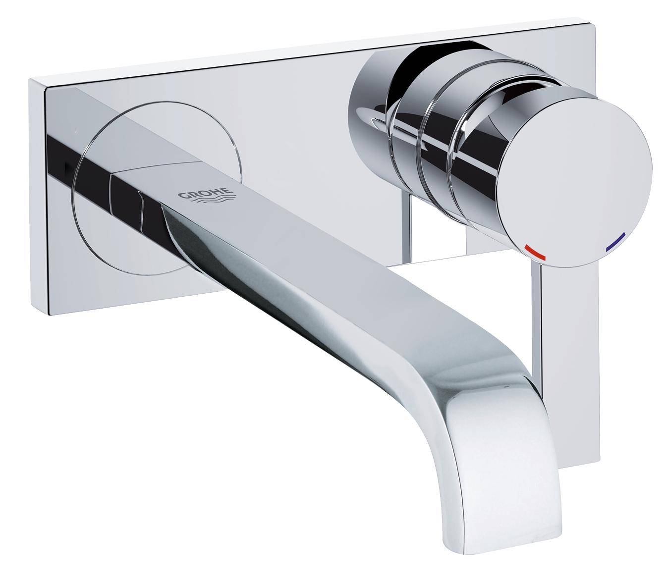 Внешняя часть смесителя для раковины GROHE Allure (2 отверстия), хром (19386000)