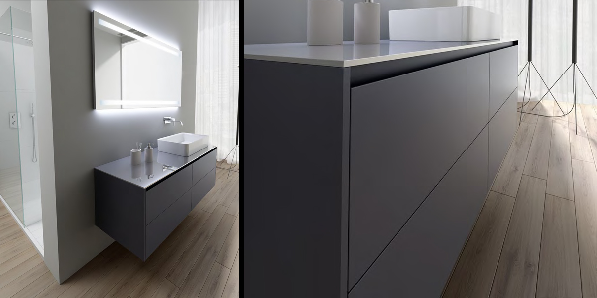 Комплект мебели №32 146,4 см Antonio Lupi PIANA Antoniolupi 32PIANA - Вид №1