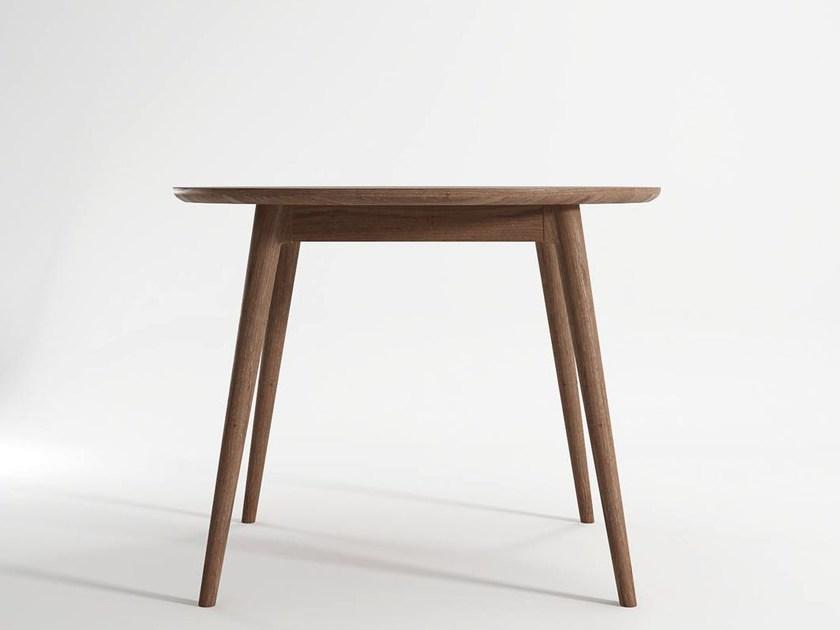 KARPENTER Круглый деревянный стол для гостиной Vintage sun-id-1437693 - Вид №7