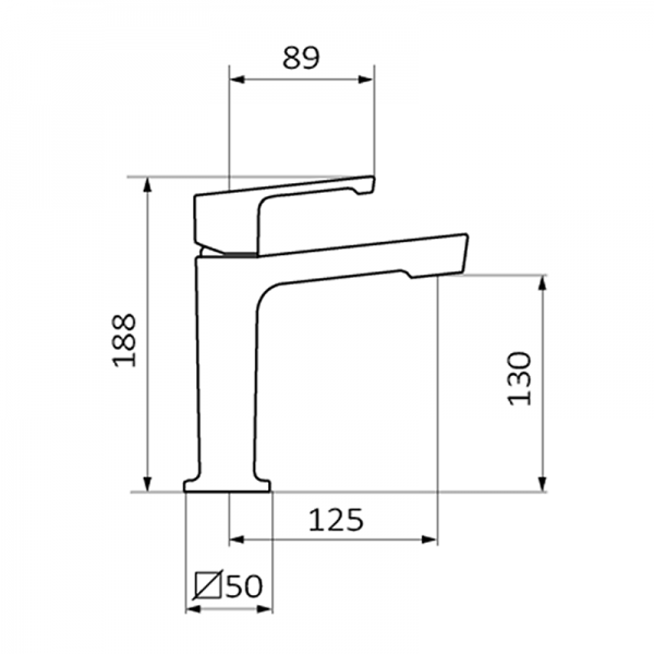 Смеситель для раковины JOLIE GRB MIXERS 82512824 - Вид №1