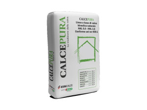 Гидравлическая штукатурка на основе извести