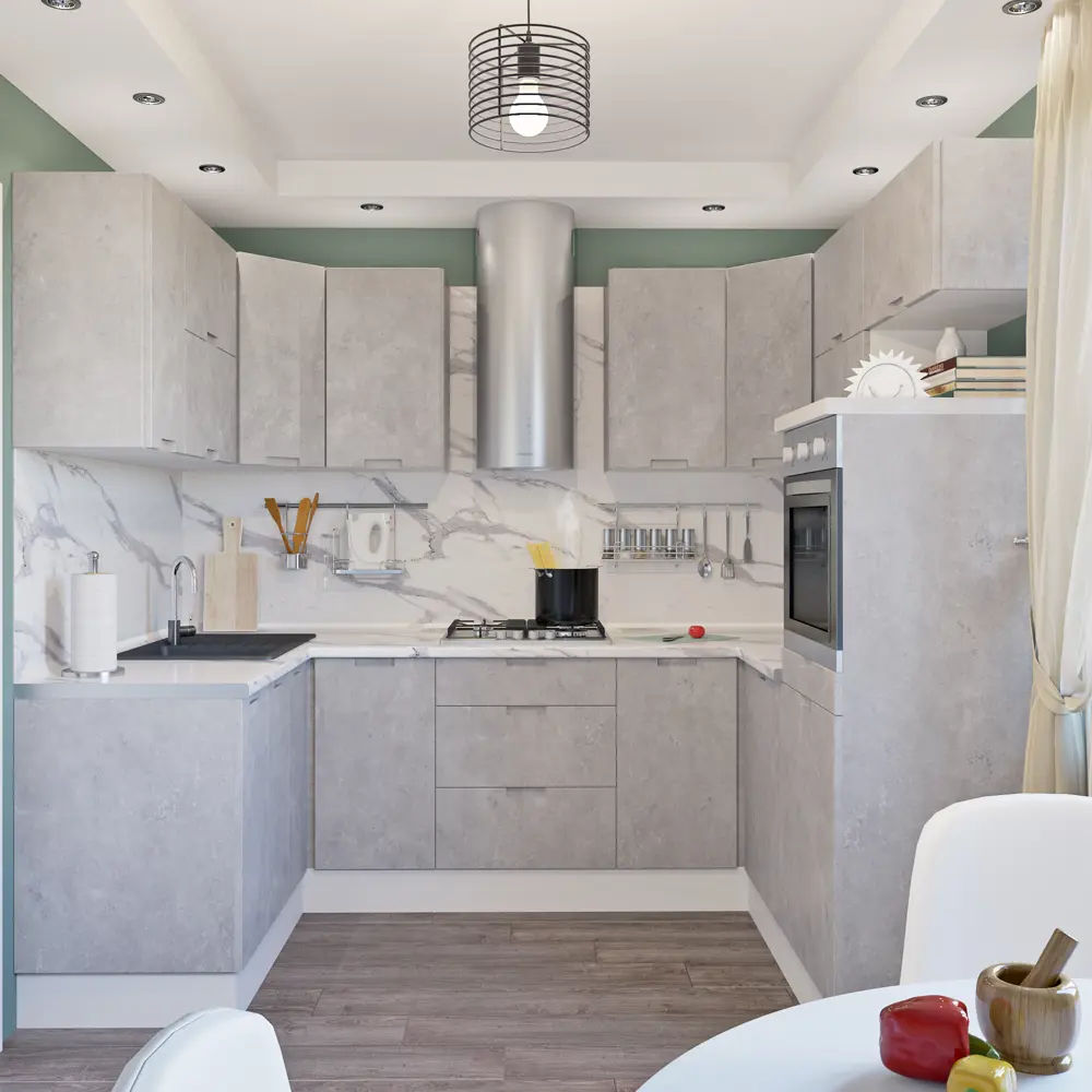 Двери для шкафа Delinia «Берлин» 40x70 см, МДФ, цвет серый, 3 шт STLM-2028967 - Вид №8