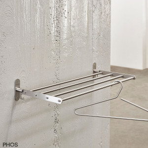 KLR900 Складной шкаф santanselmo с 4 платяными штангами, ширина 90 см PHOS