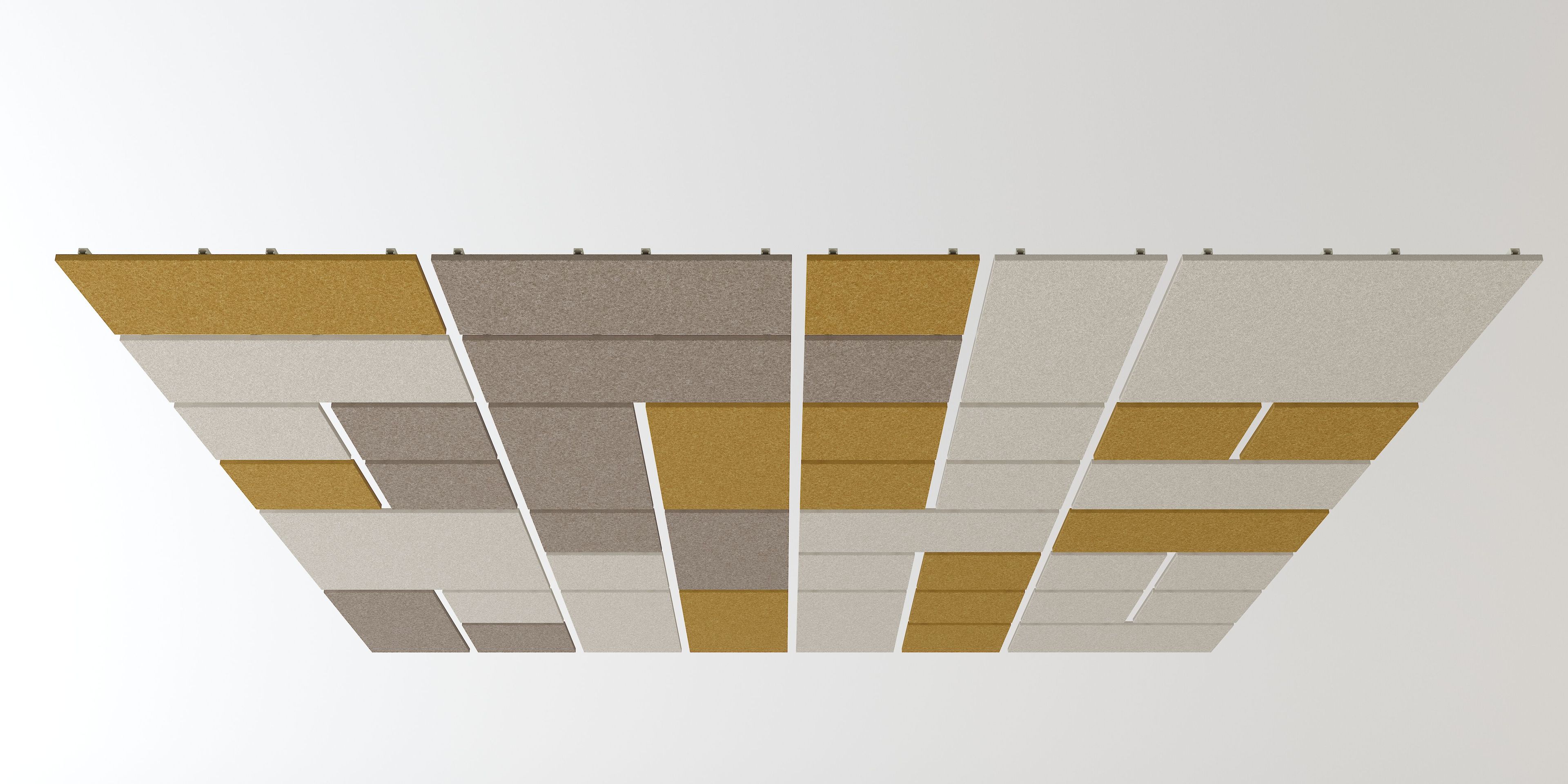 Рециркулированная пластиковая подвесная акустическая панель IMPACT ACOUSTIC® ARCHISONIC® Felt ARCH-00019554 - Вид №1