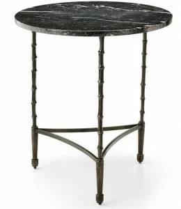 Il Bronzetto Круглый журнальный столик из латуни Eclectic Bam06