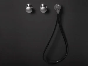 Antonio Lupi Design Смеситель для душа из матовой стали с ручным душем Mayday