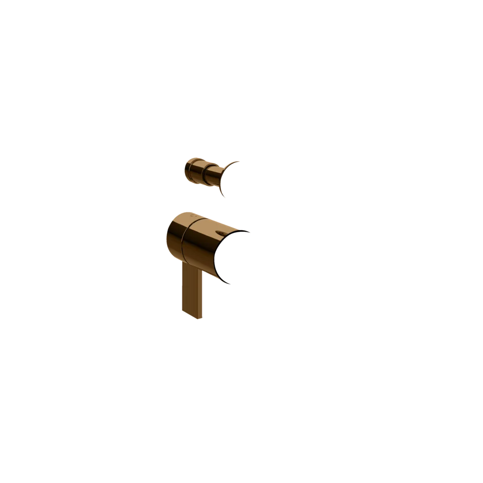 Смеситель для душа 73579 735 Gessi Inverso ТЕПЛАЯ БРОНЗА PVD 73579735