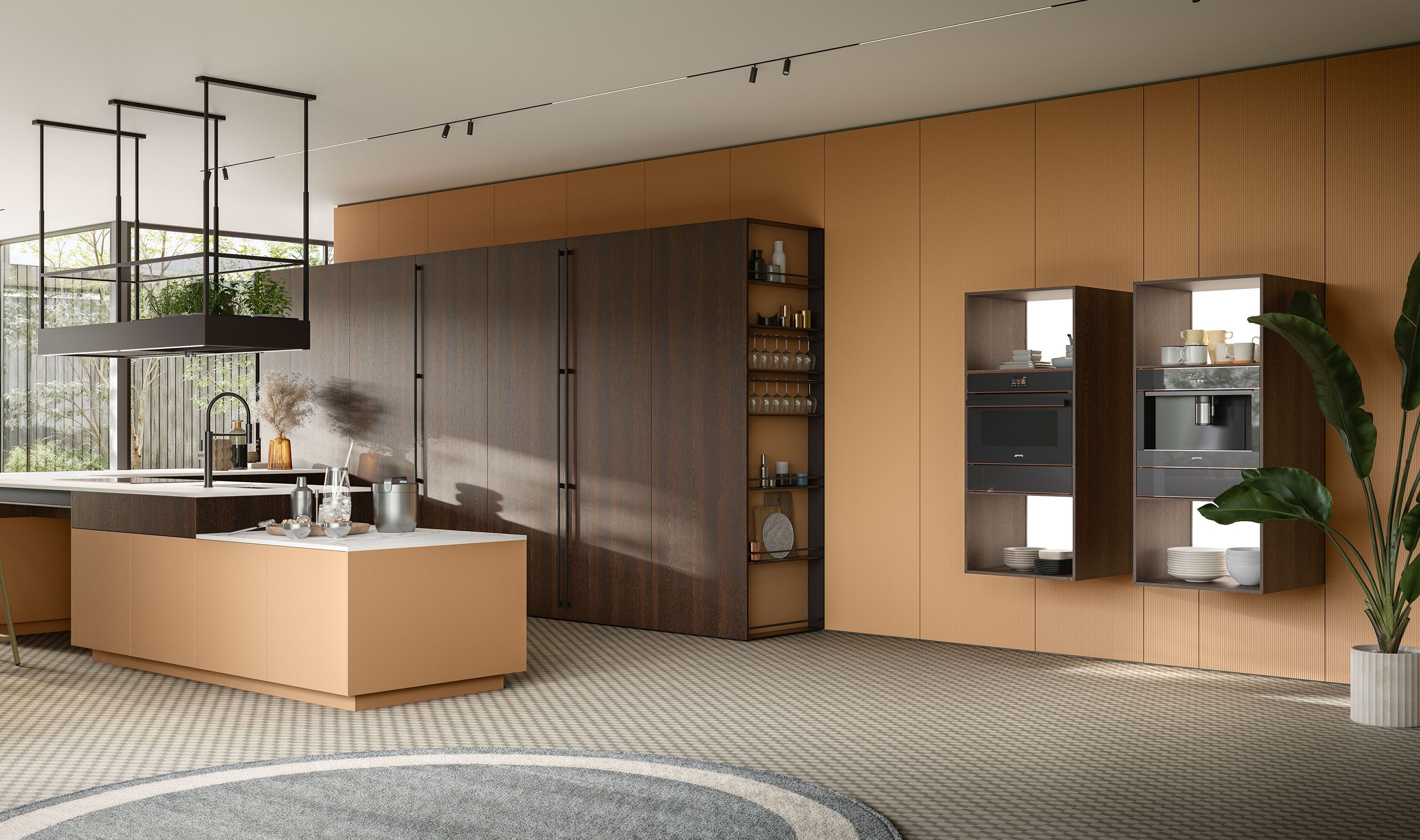 Кухня с островом Copatlife Life Projects ARCH-00063344 - Вид №2