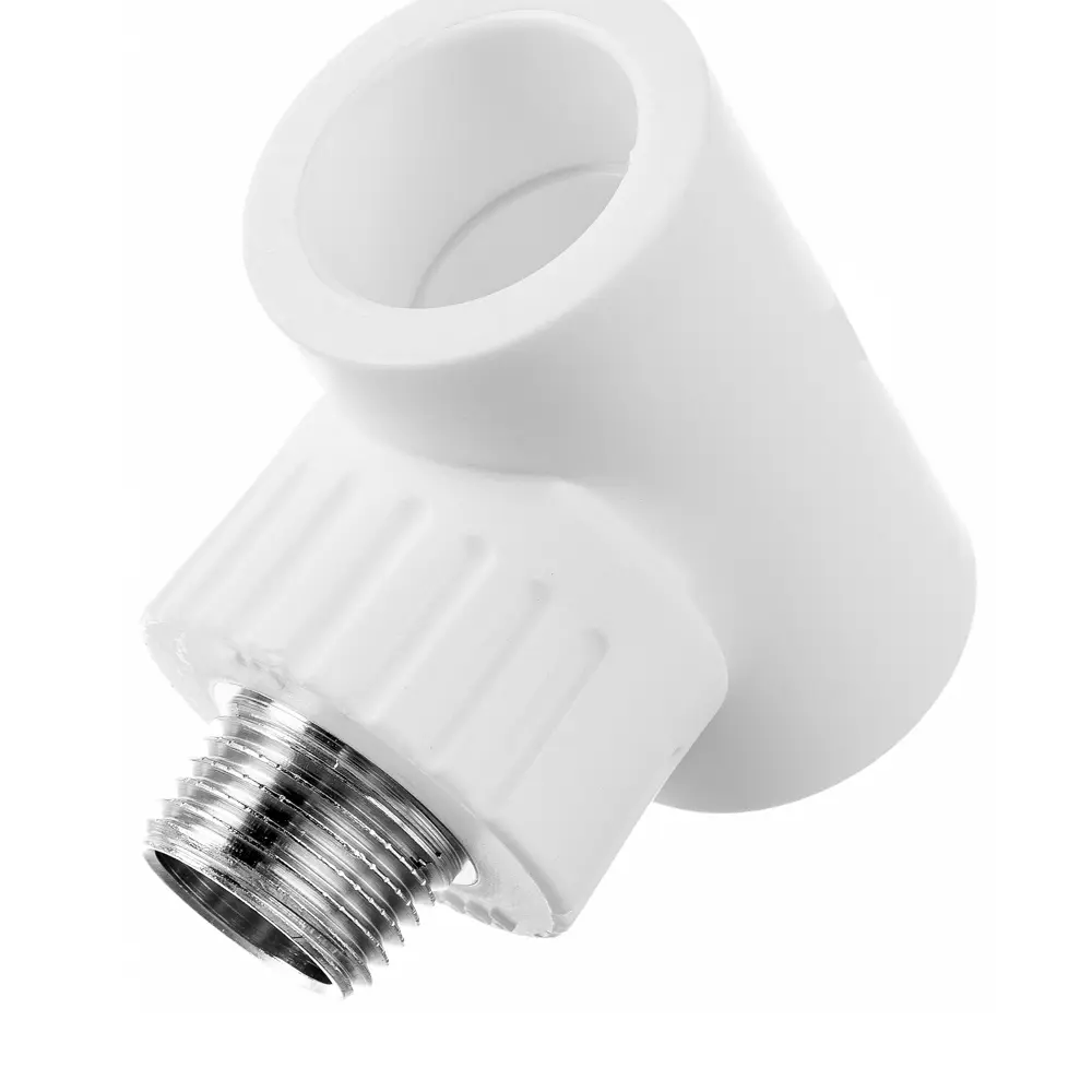 Тройник комбинированный Ростерм 25x1/2"x25 мм НР полипропилен STLM-2200182 - Вид №2