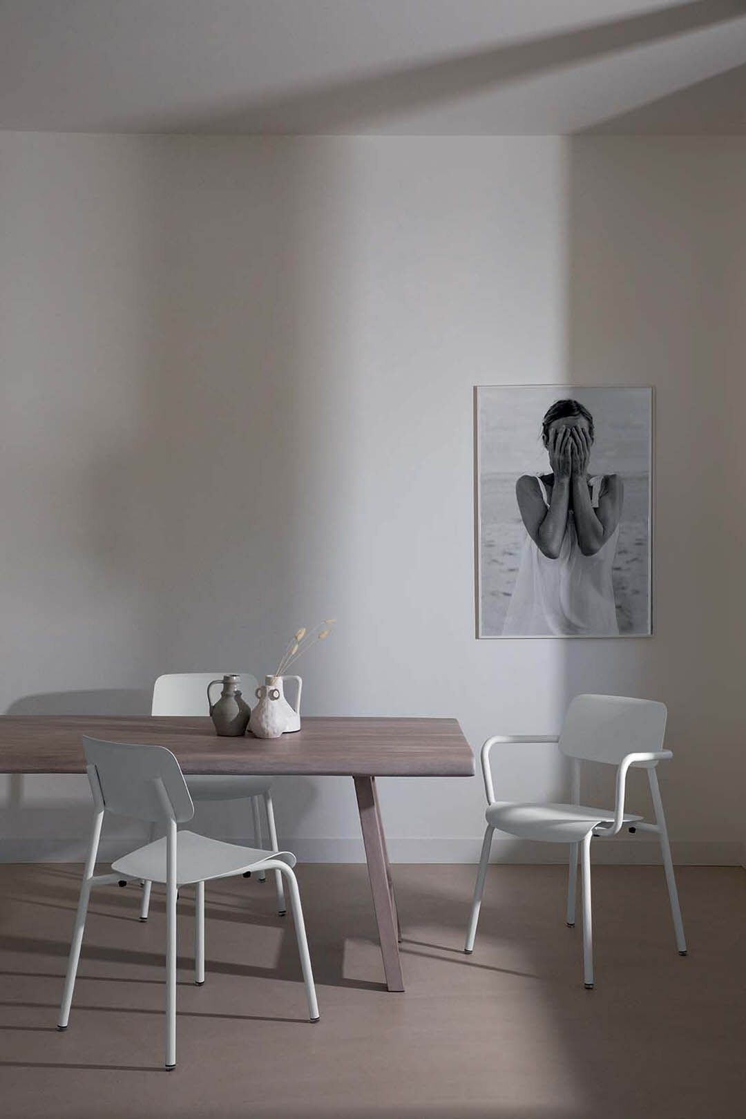 Алюминиевый штабелируемый садовый стул с подлокотниками Fermob Studie ARCH-00020140 - Вид №14