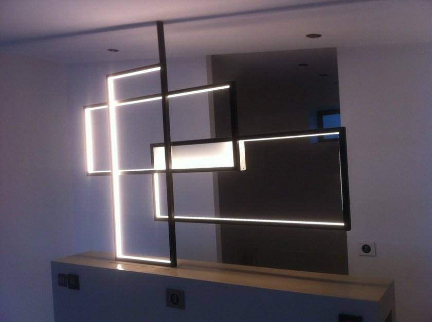 Cinier Светодиодный настенный светильник отраженного света из стали Cinier lt - luminaires led Cinier-trio-lt - Вид №3