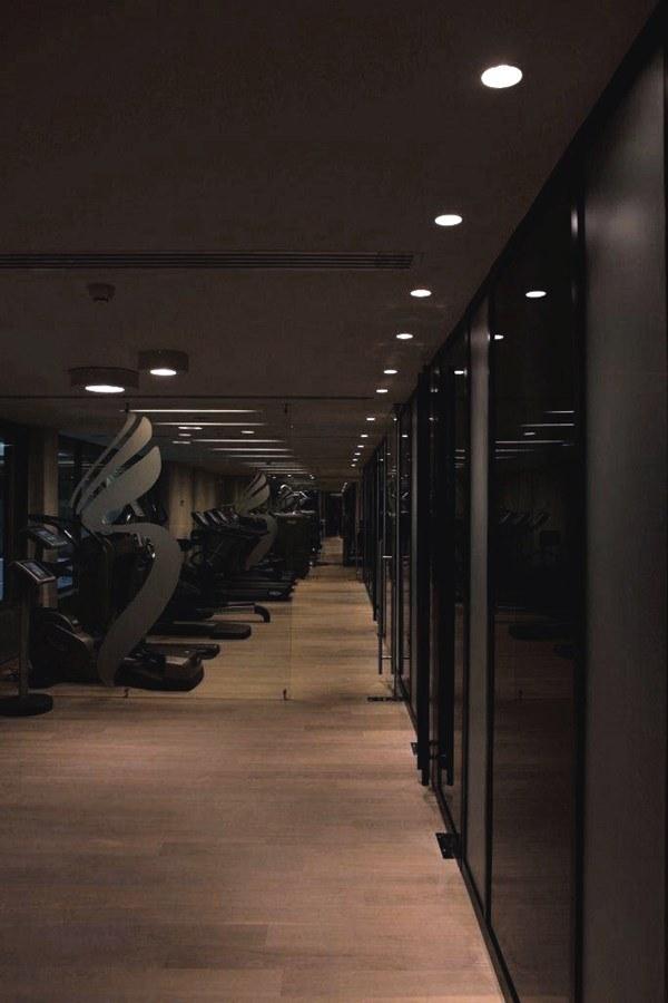 Martinelli Luce Алюминиевый потолочный светильник прямого света с диммером  2834/p/l/1/bi  - Вид №6