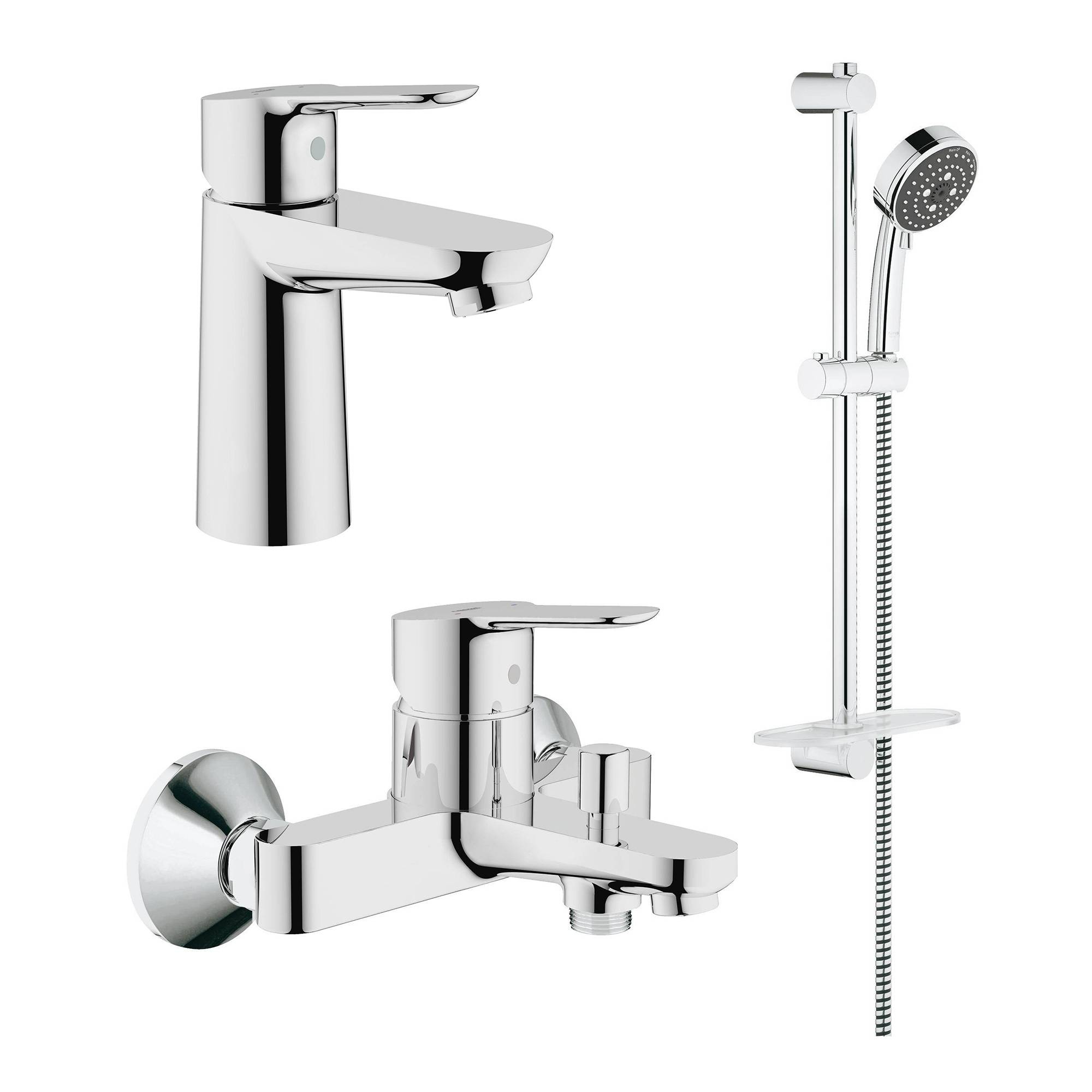 Готовый комплект для ванной комнаты GROHE BauEdge (NB0047)