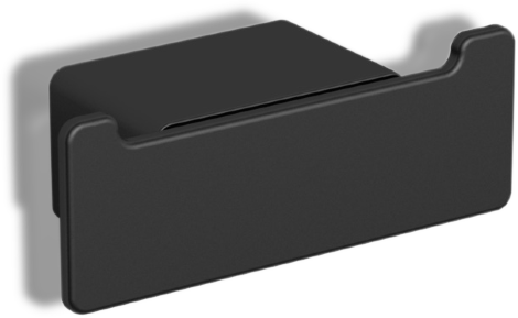 11332A-BP Крючок VICO подвесной цвет черный матовый LANGBERGER VICO, BLACK EDITION