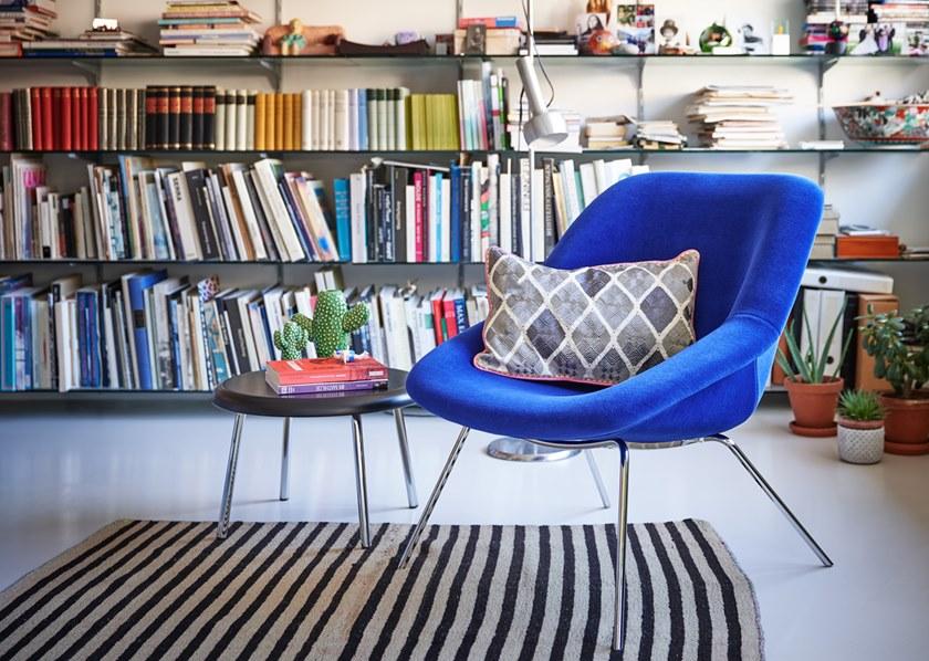 Richard Lampert Круглый журнальный столик из стали и дерева Tom sun-id-1482373 - Вид №3