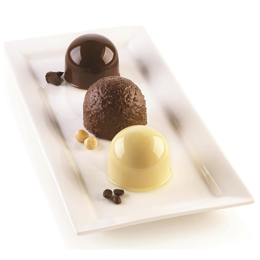 26.334.13.0065 Форма для приготовления пирожных puff силиконовая Silikomart 