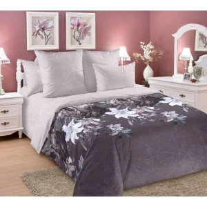 90172779 Комплект постельного белья Mercury home 16393, двуспальный, перкаль STLM-1041702