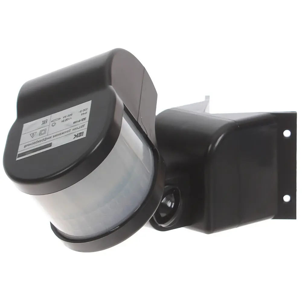 Датчик движения 018В, 1100 Вт с углом обзора 270 град., черный IEK STLM-2176620 - Вид №1