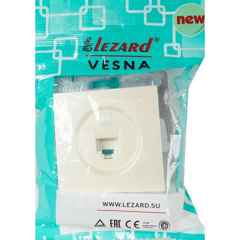 Розетка компьютерная LEZARD Vesna для сетевых подключений 84408601 STLM-1574382 - Вид №5