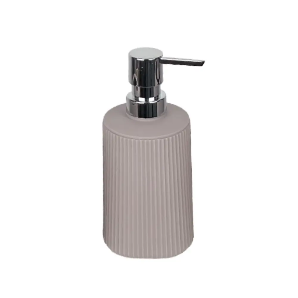 Дозатор для жидкого мыла LEMER Loritani в бежевом цвете 89385013 STLM-1573090
