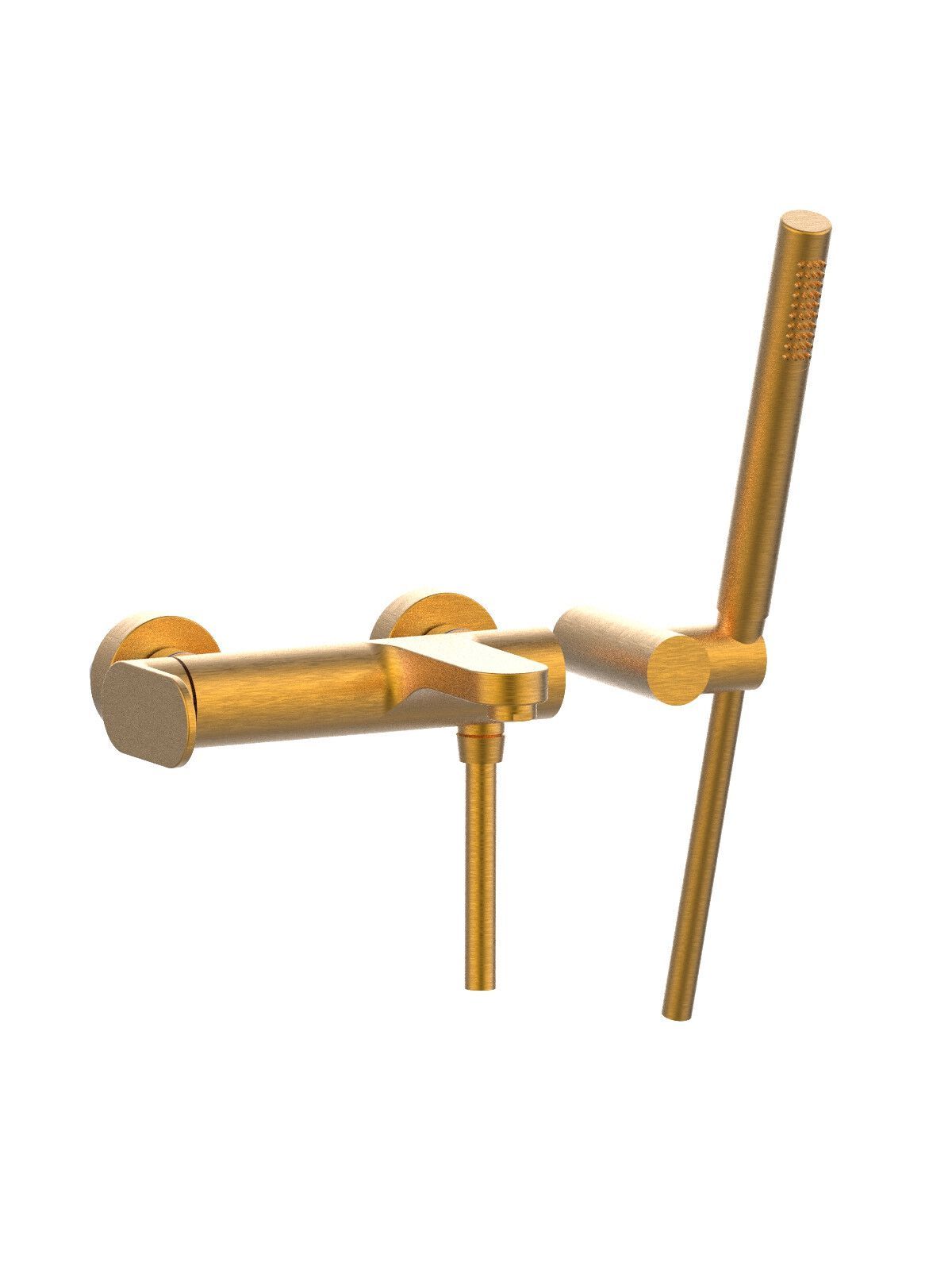 Внешний смеситель для ванны с ручным душем Rubinetterie Frattini Lea ARCH-00036080 - Вид №7