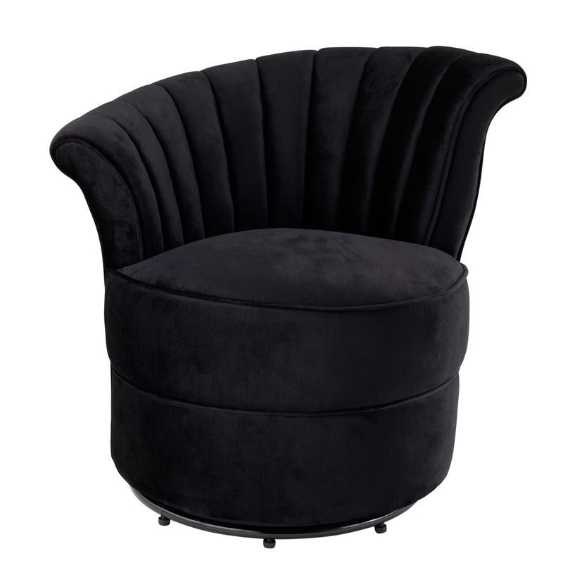 Кресло Aero Left от Eichholtz Чёрный EICHHOLTZ ДИЗАЙНЕРСКИЕ, EICHHOLTZ 062200 Черный  - Вид №1