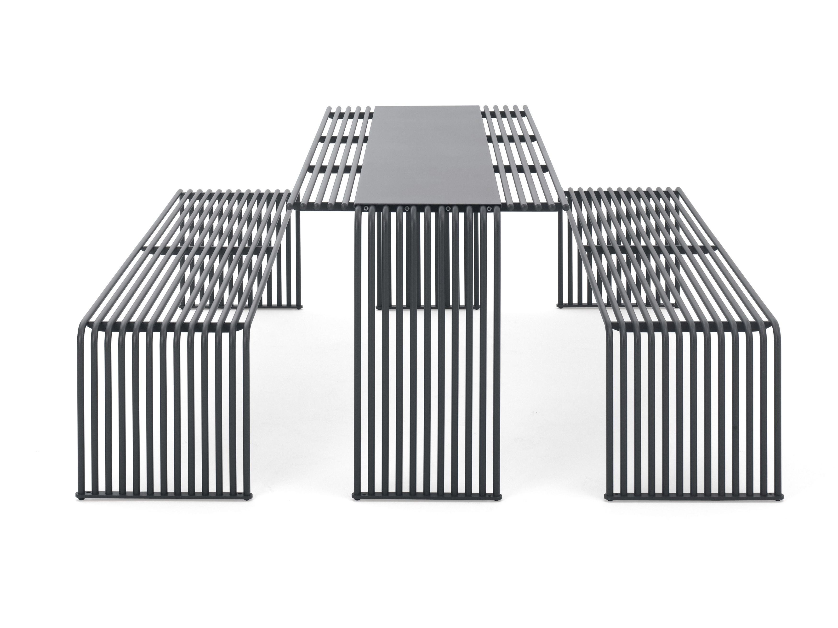 Прямоугольный металлический стол для общественных мест Urbantime Zeroиндексы.015 ARCH-00023102