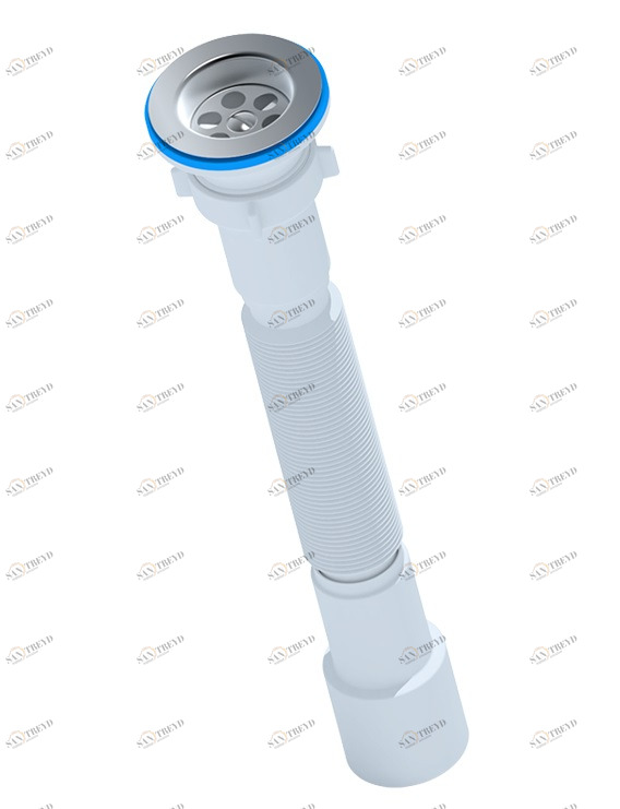 Сифон гофрированный Ани пласт G106 1 1/2"х40/50мм L-800мм 7170