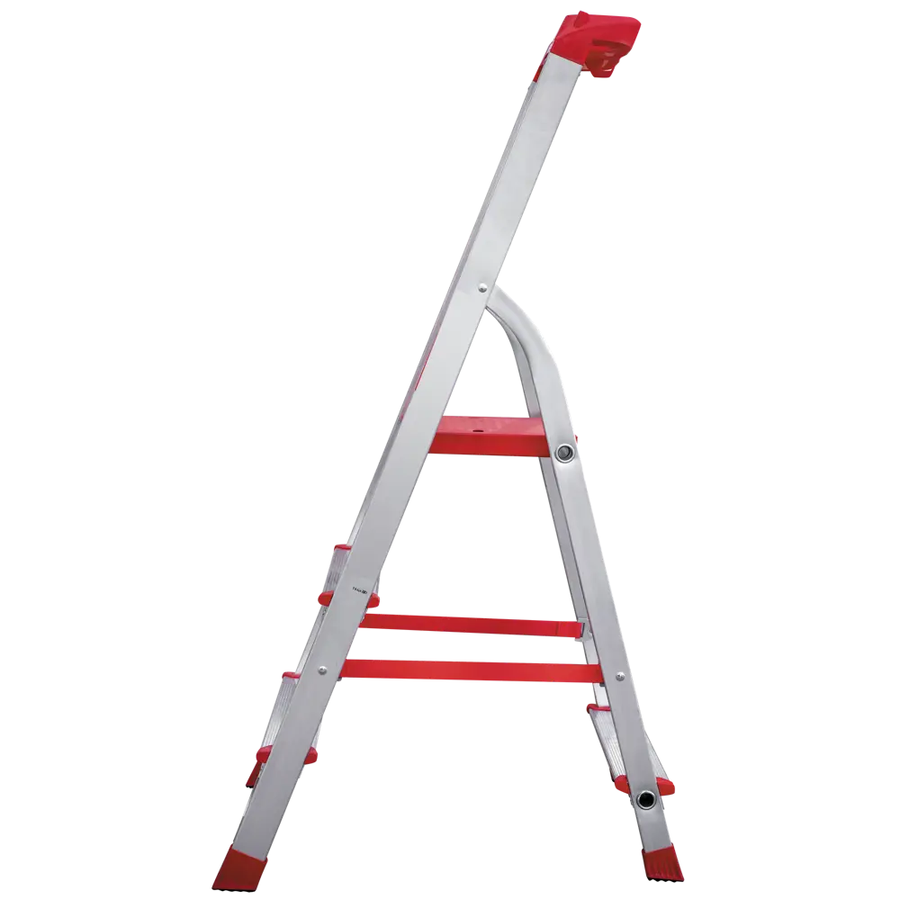 Стремянка с лотком для инструментов Новая Высота Артель 3 ступени алюминий STLM-2127682 - Вид №3