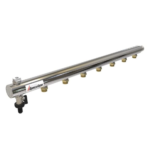 Купить Коллектор из нержавеющей стали на 8 контура WK25-8 T Прокситерм WK258T - Вид №8