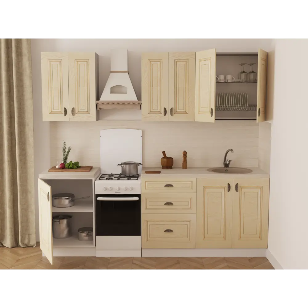 Навесной каркас Delinia ID для кухонного шкафа 60×76.8×35 см 82000370 STLM-1386781 - Вид №12