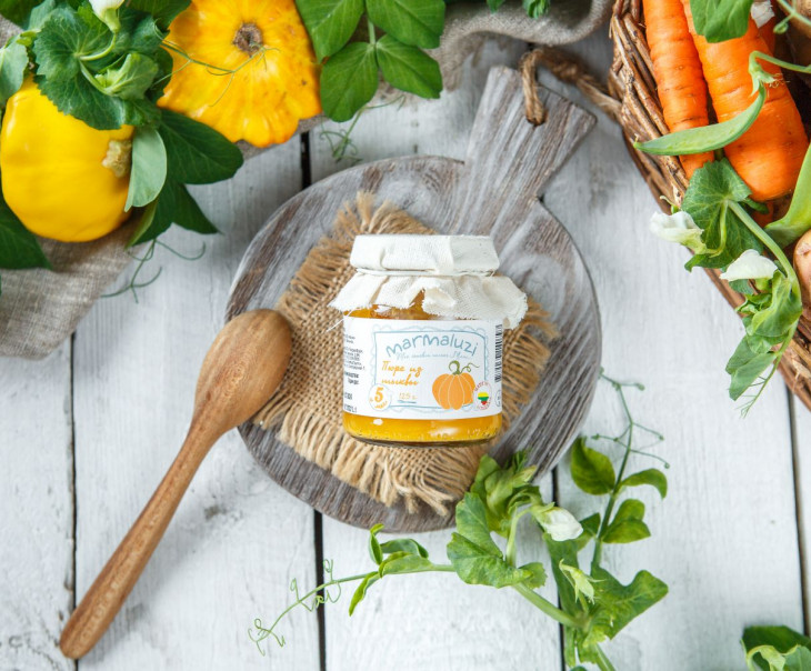 5175 Пюре из тыквы с 5-ти месяцев Вкусляндия 