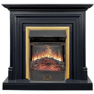 Каминокомплект Royal Flame Bradford STD Majestic FX Brass 1.5 кВт цвет серый графит 89396844 STLM-2130505