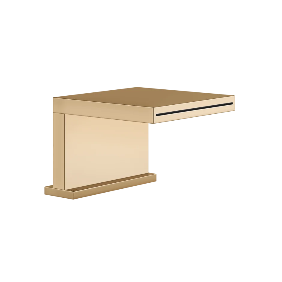 Носик для ванны 20191 735 Gessi Rettangolo k ТЕПЛАЯ БРОНЗА PVD 20191735