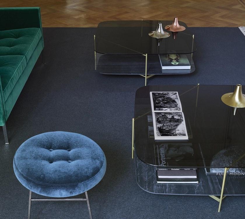 Ligne Roset Низкий табурет с тканевой обивкой  10262180-10262170  - Вид №4