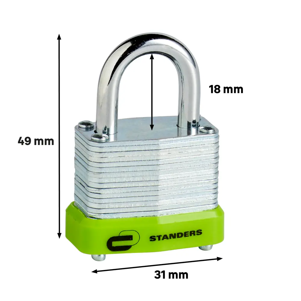 Навесной замок Standers с автоматической блокировкой для уличных конструкций 82247287 STLM-0023049 - Вид №5