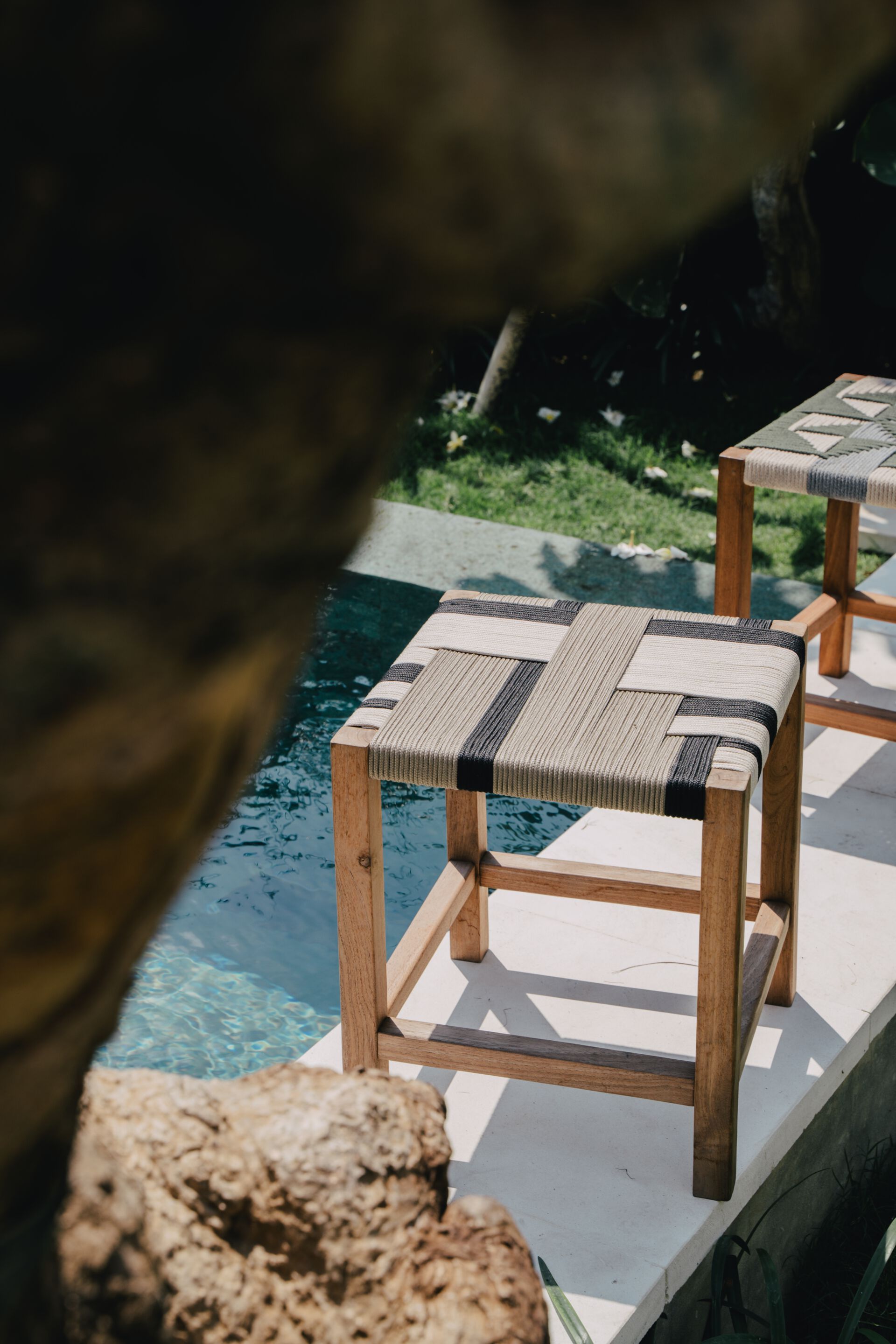 Низкий садовый стул из тикового дерева cbdesign Виареджо ARCH-00126657 - Вид №8