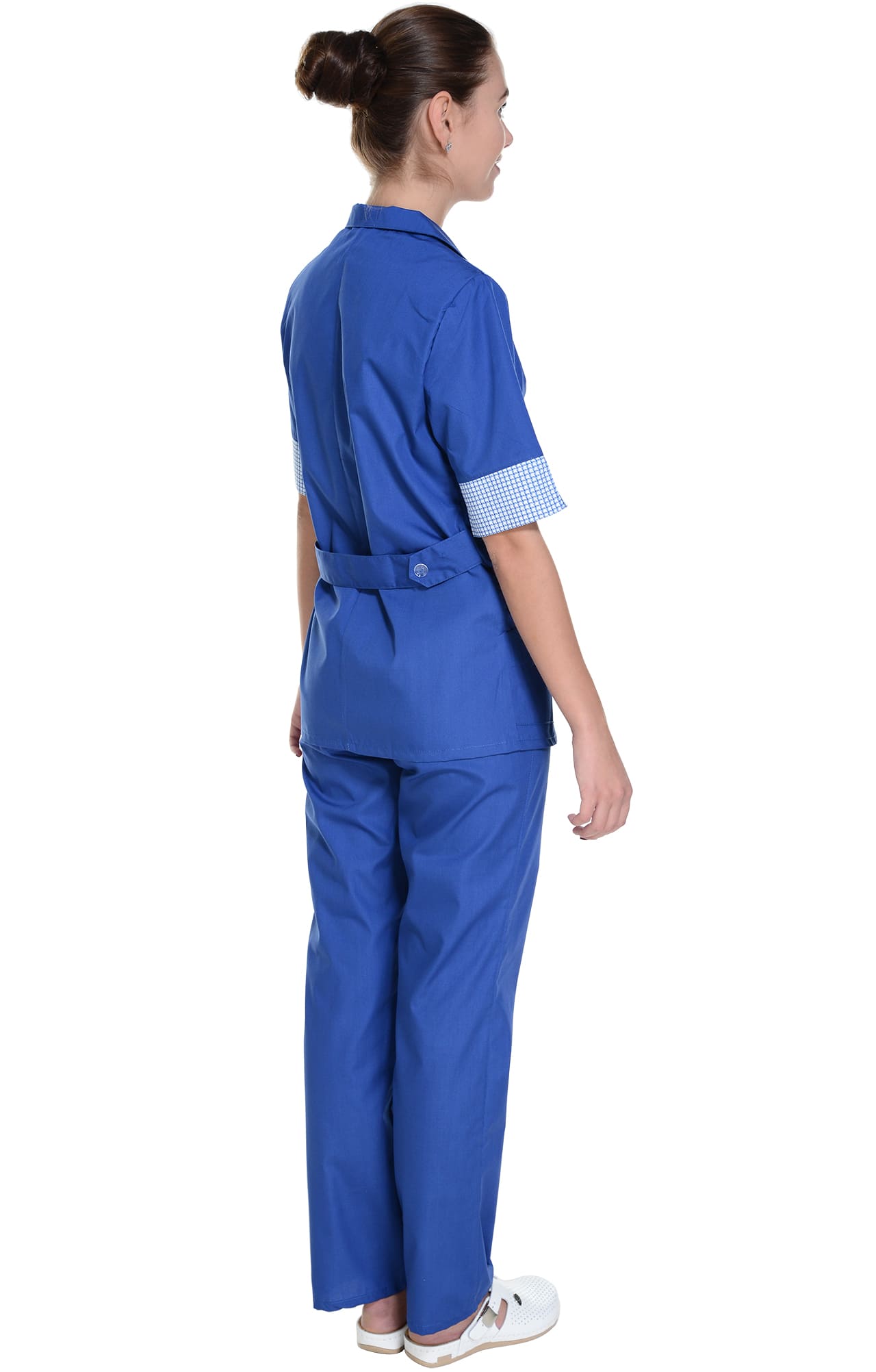 66093 Костюм "Грация" василек  Одежда для обслуживающего персонала  размер 62 Спецодежда  - Вид №15