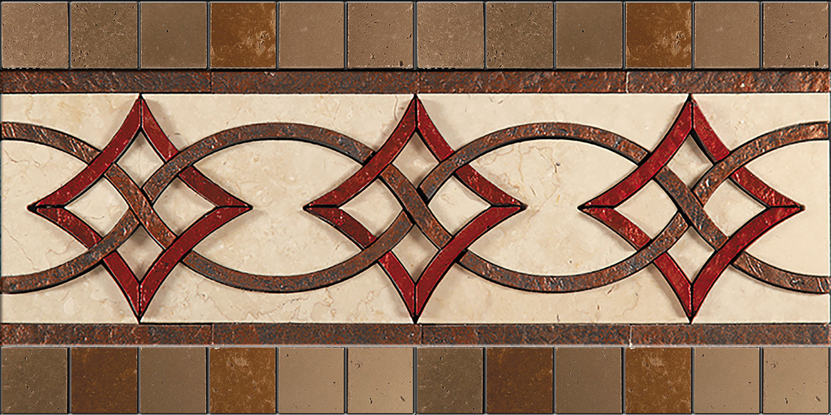 БОРДЮР ИЗ МРАМОРА VN-3 SKALINI CLASSIC VN3 - Вид №1