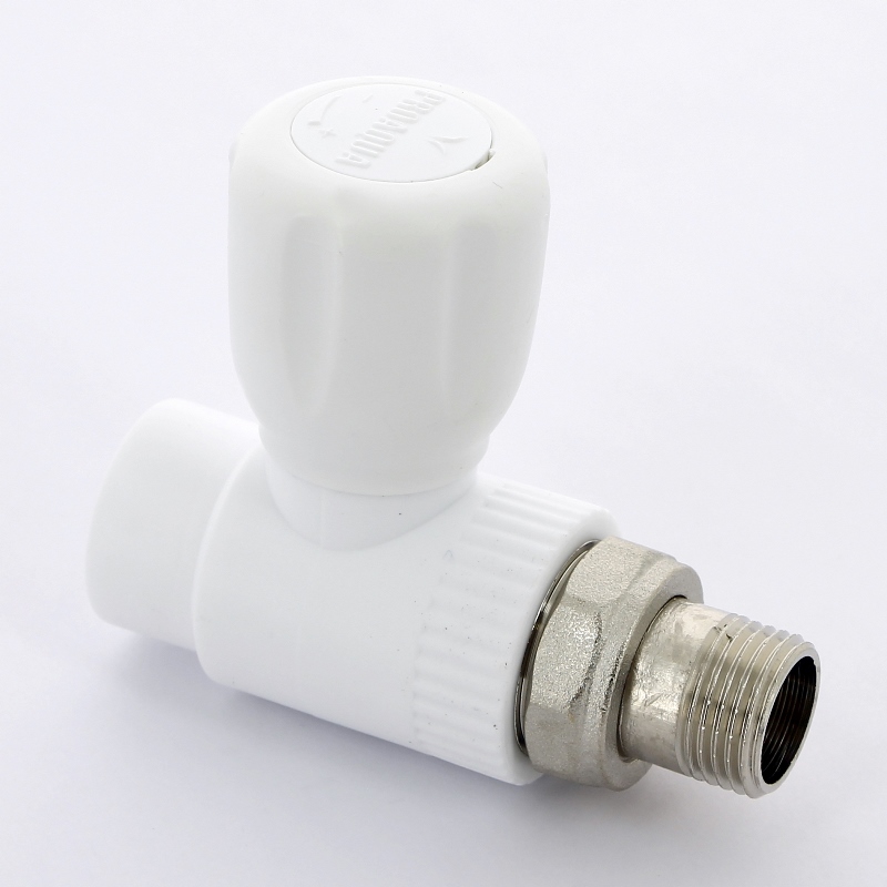 Кран сварка-Н ProAqua 20х1/2" с разъемным соединением для радиаторов PRO AQUA PA41008