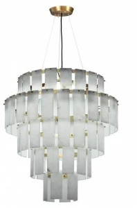 fambuena Светодиодный подвесной светильник из алебастра Quarz 6054 / 6055