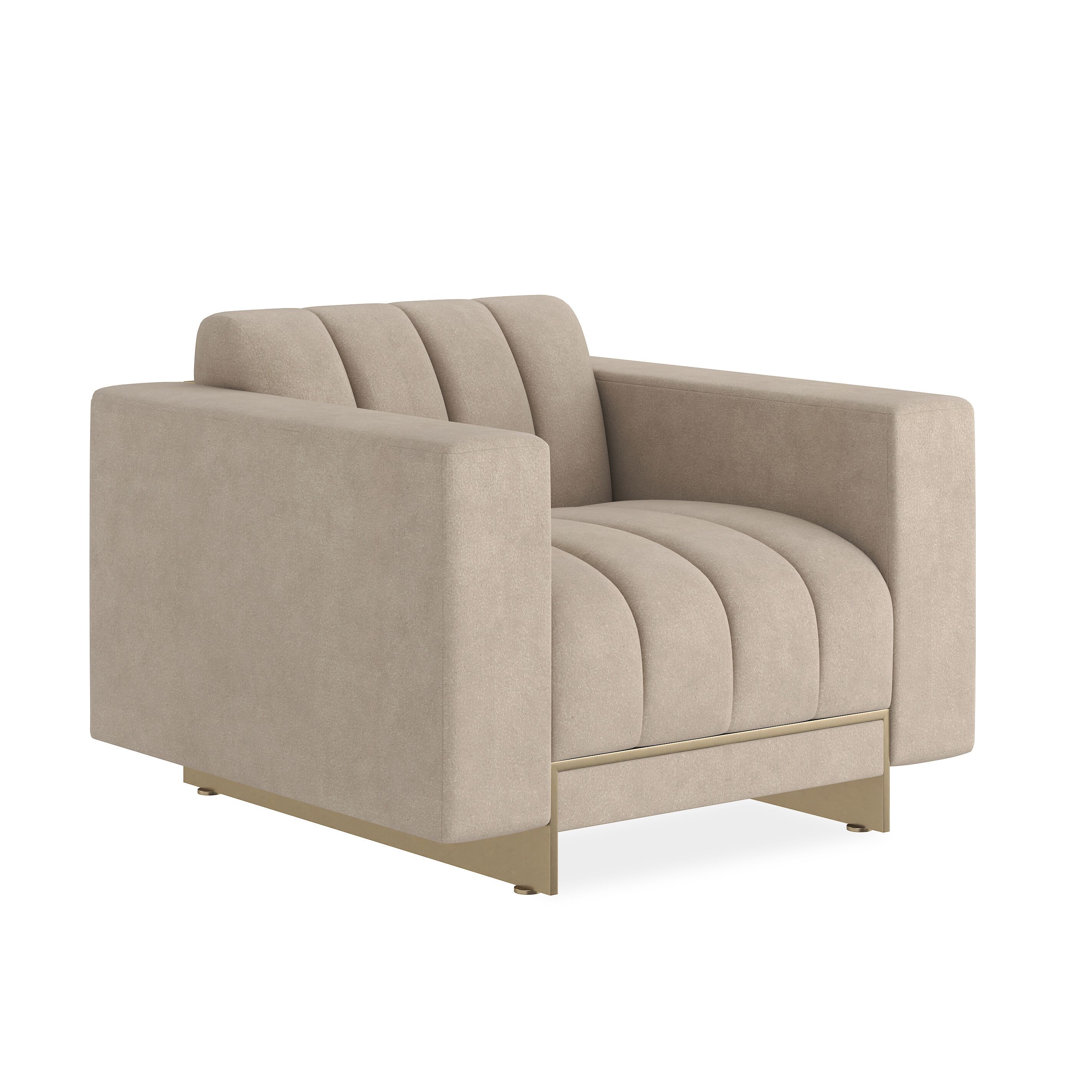 Тканевое кресло с подлокотниками Caracole Well Balanced ARCH-00106369 - Вид №1