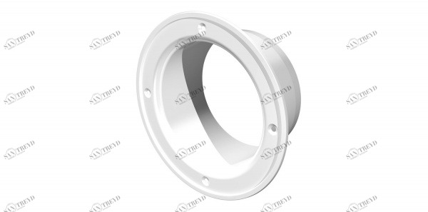 Фланец пластик D125 12,5Ф 00417 ERA 27651