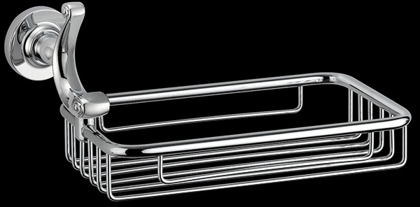 OP134 Мыльница в ванную, подвесная, сетчатая, латунная bagno&associati OPERA