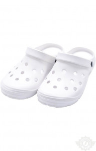 64349 Сабо ЭВА белые  Медицинская обувь  размер 37