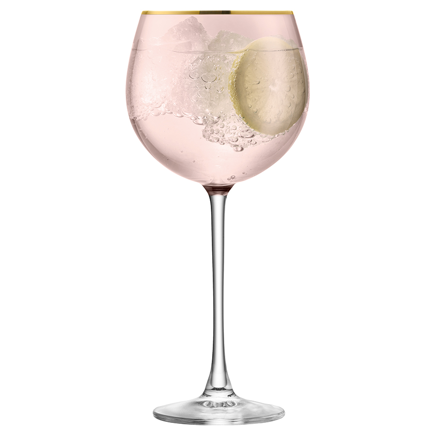 Набор из 2 круглых бокалов Sorbet 525 мл коричневый LSA International G133819208 - Вид №2