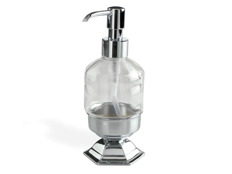 MA30AP(16) Stil Haus Marte, настольный стеклянный дозатор, цвет золото