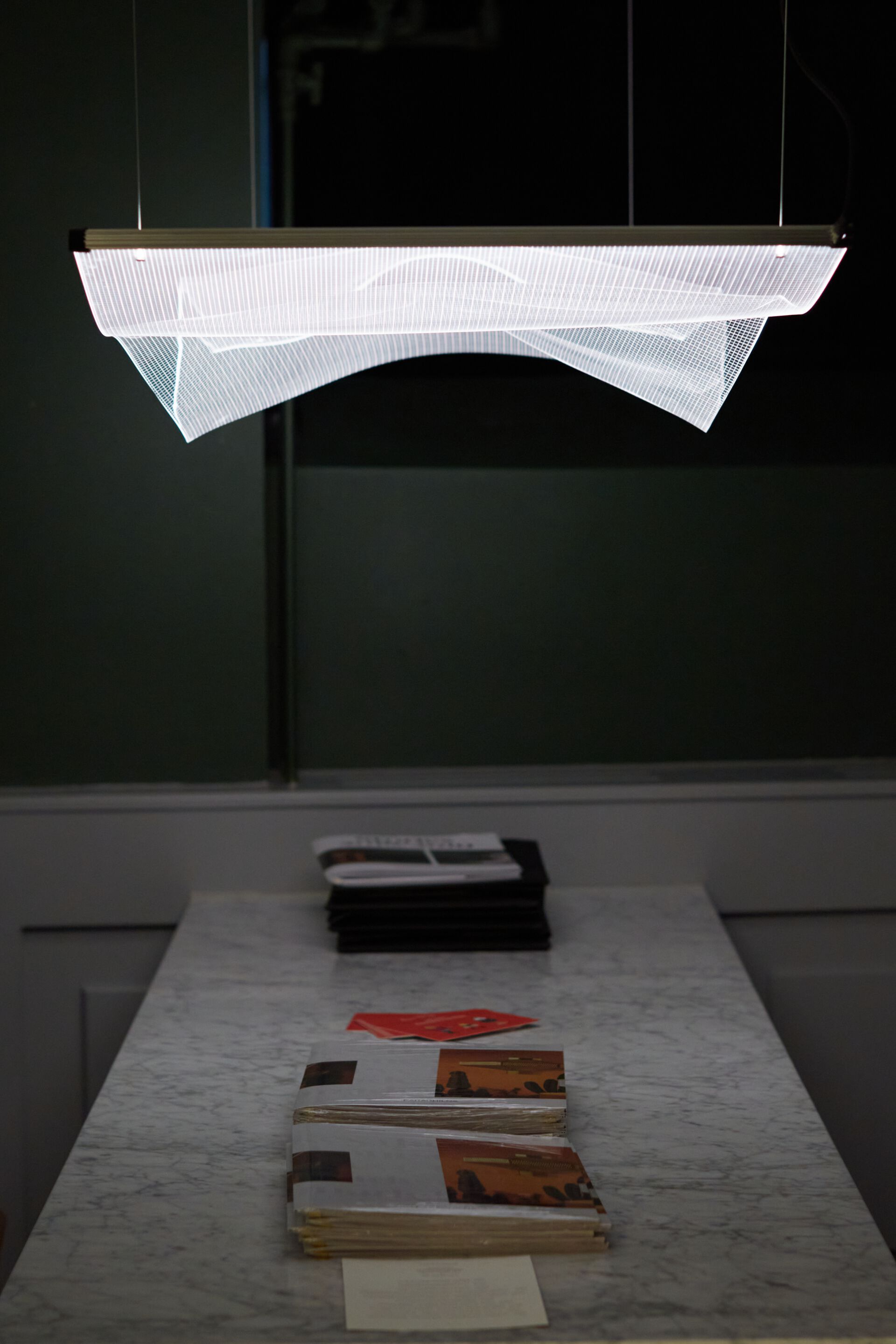 Акриловый светодиодный подвесной светильник ручной работы PARACHILNA GWEILO ARCH-00089504 - Вид №18