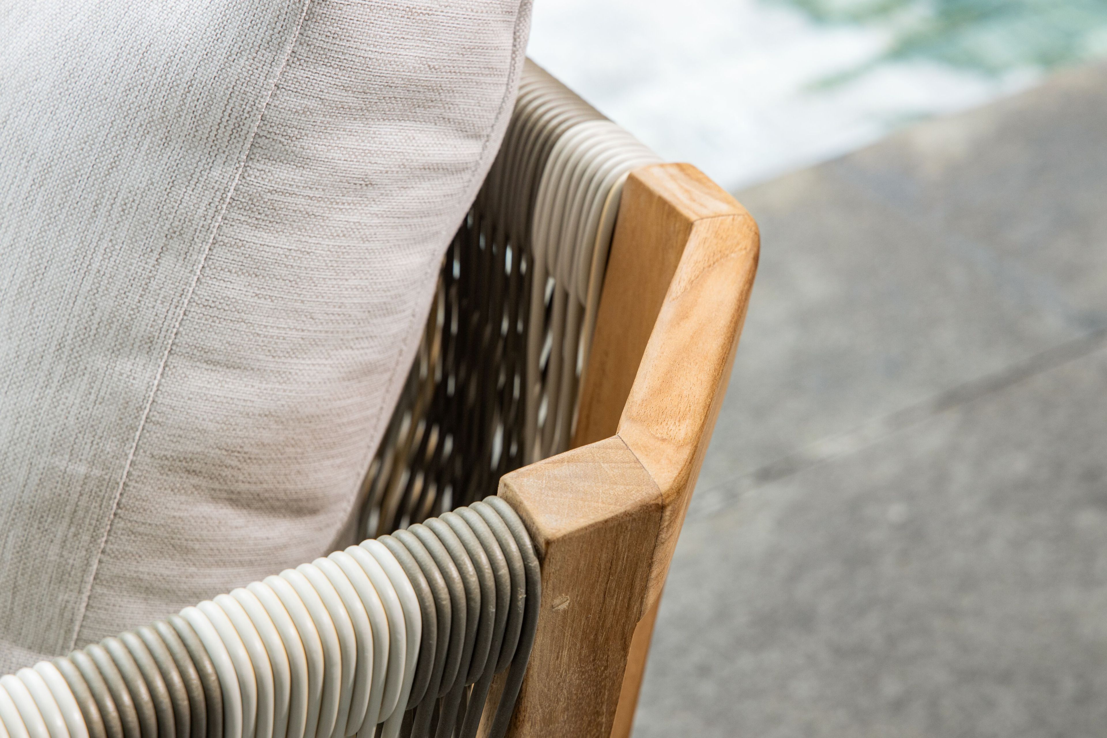 3-местный садовый диван из синтетического волокна cbdesign ARCH-00021935 - Вид №6